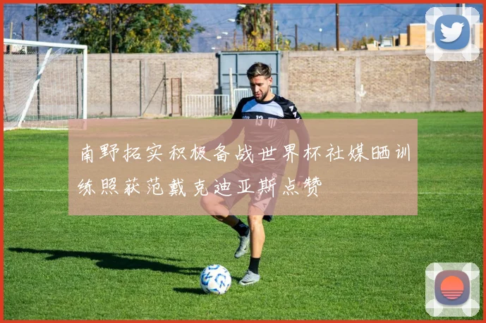 南野拓实积极备战世界杯社媒晒训练照获范戴克迪亚斯点赞
